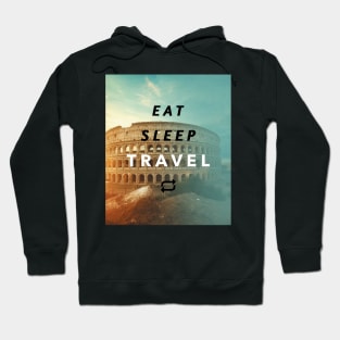 Eat Sleep Travel Repeat Hoodie